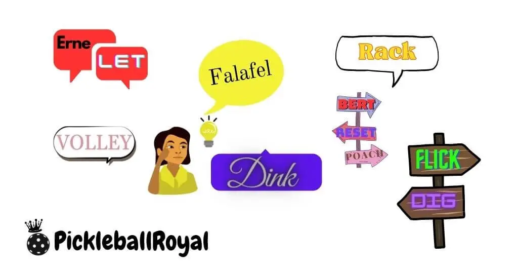 Pickleball terms | Slang and terminology.