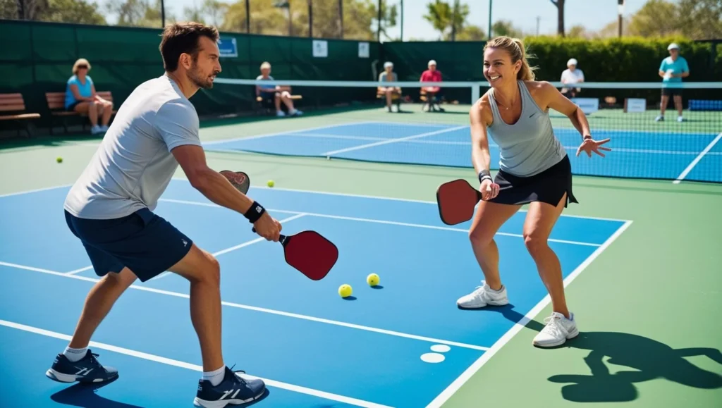 strategy for pickleball doubles
